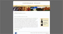 Desktop Screenshot of padthawayestate.com